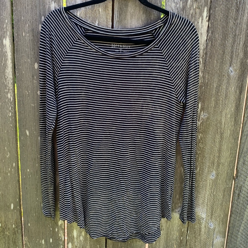 Soft & Sexy Striped Long Sleeve